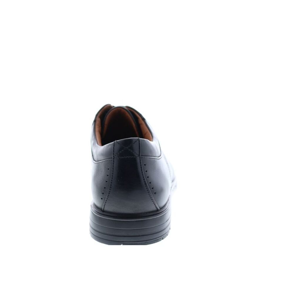 Clarks Mens Un Kenneth Bicycle Toe Oxford Black Shoes (NWT) - Picture 6 of 7
